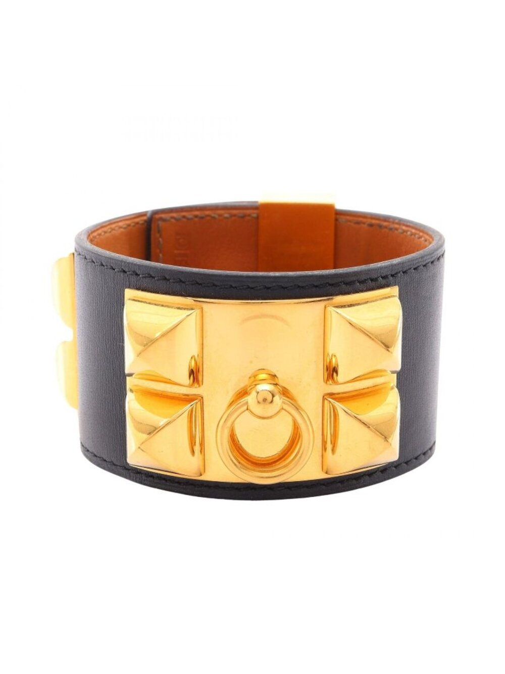Hermes Bangle Collier de Chien Cuff Bracelet